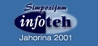 Simpozijum INFOTEH-JAHORINA 2001